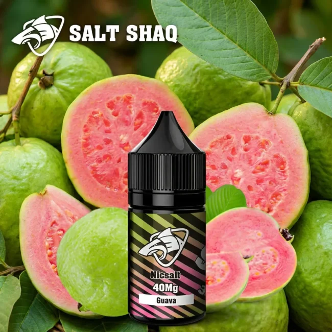 Salt Shaq 鯊克煙油 紅心芭樂 (Guava) - 30ml 台灣水果系列 高還原度