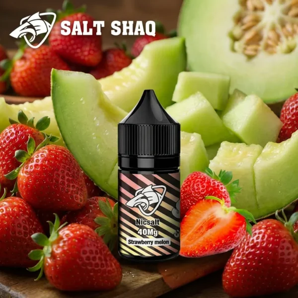 Salt Shaq 鯊克煙油 草莓甜瓜 (草莓哈密瓜) - 30ml 尼古丁鹽 甜蜜系列