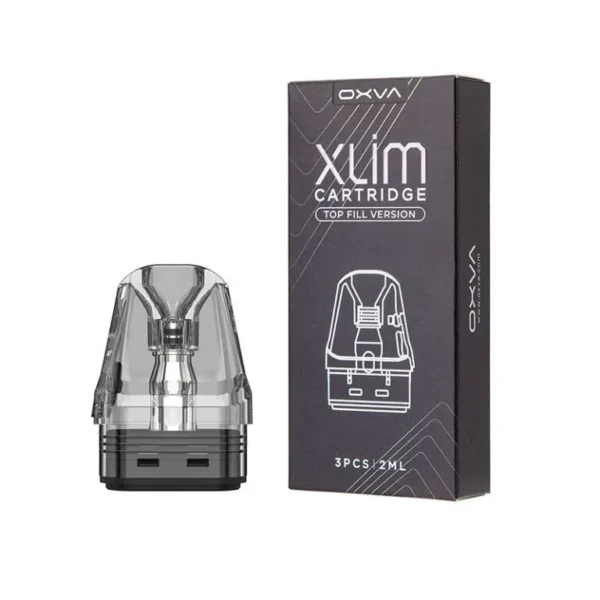 正版 OXVA 小蠻牛空煙彈 XLIM V3 升級版替換倉特寫，展示 2ml 容量、透明倉體結構與頂部填充設計，高效能 Vaping 耗材